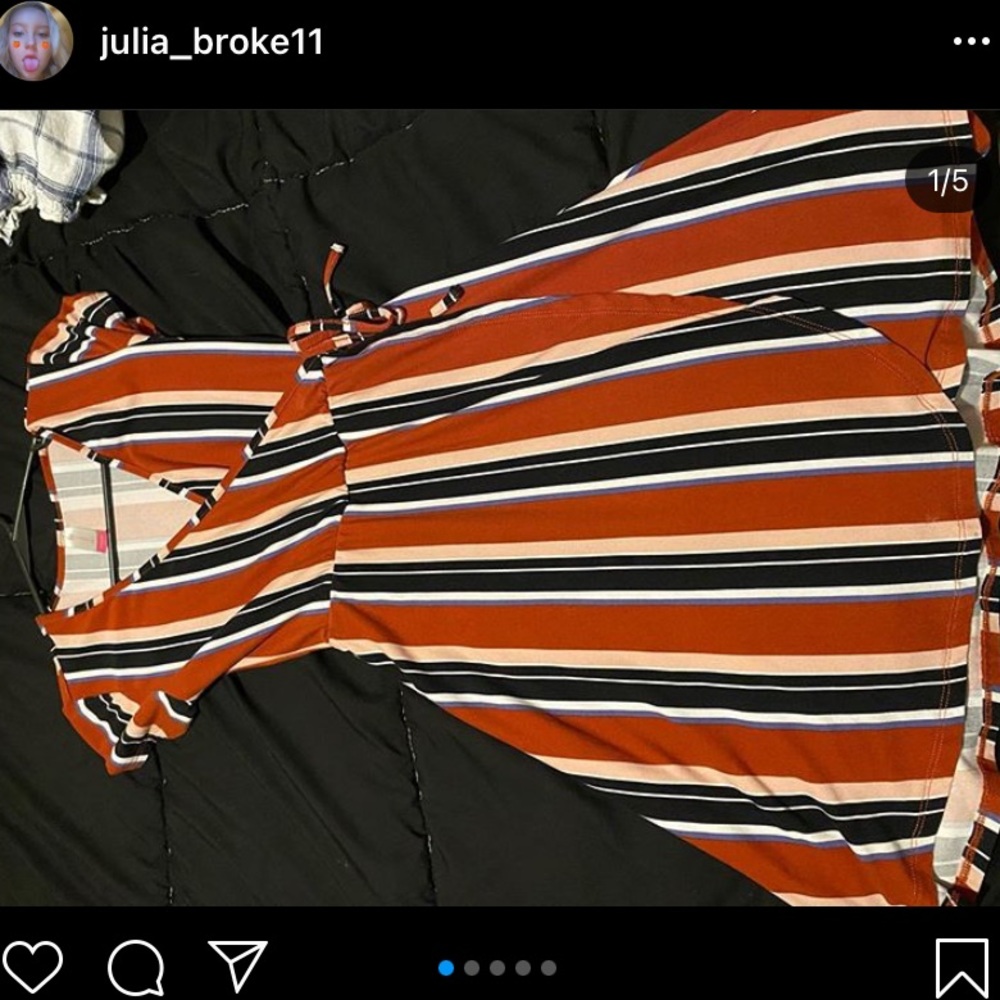 Striped dress!